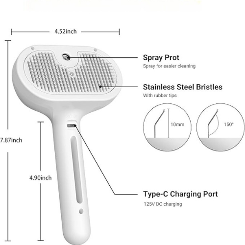 TidyTailz™ Pet Grooming Brush