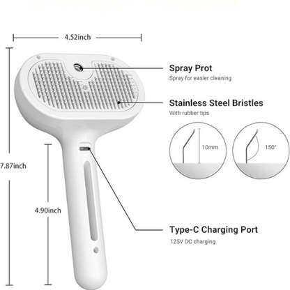 TidyTailz™ Pet Grooming Brush